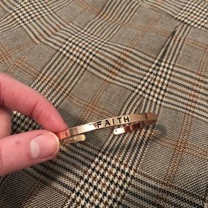 Faith bracelet